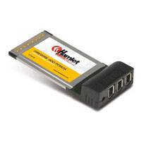 Hamlet HFWCB 3 port Firewire A PCMCIA